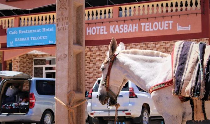 Auberge Kasbah Telouet 瓦尔扎扎特 外观 照片